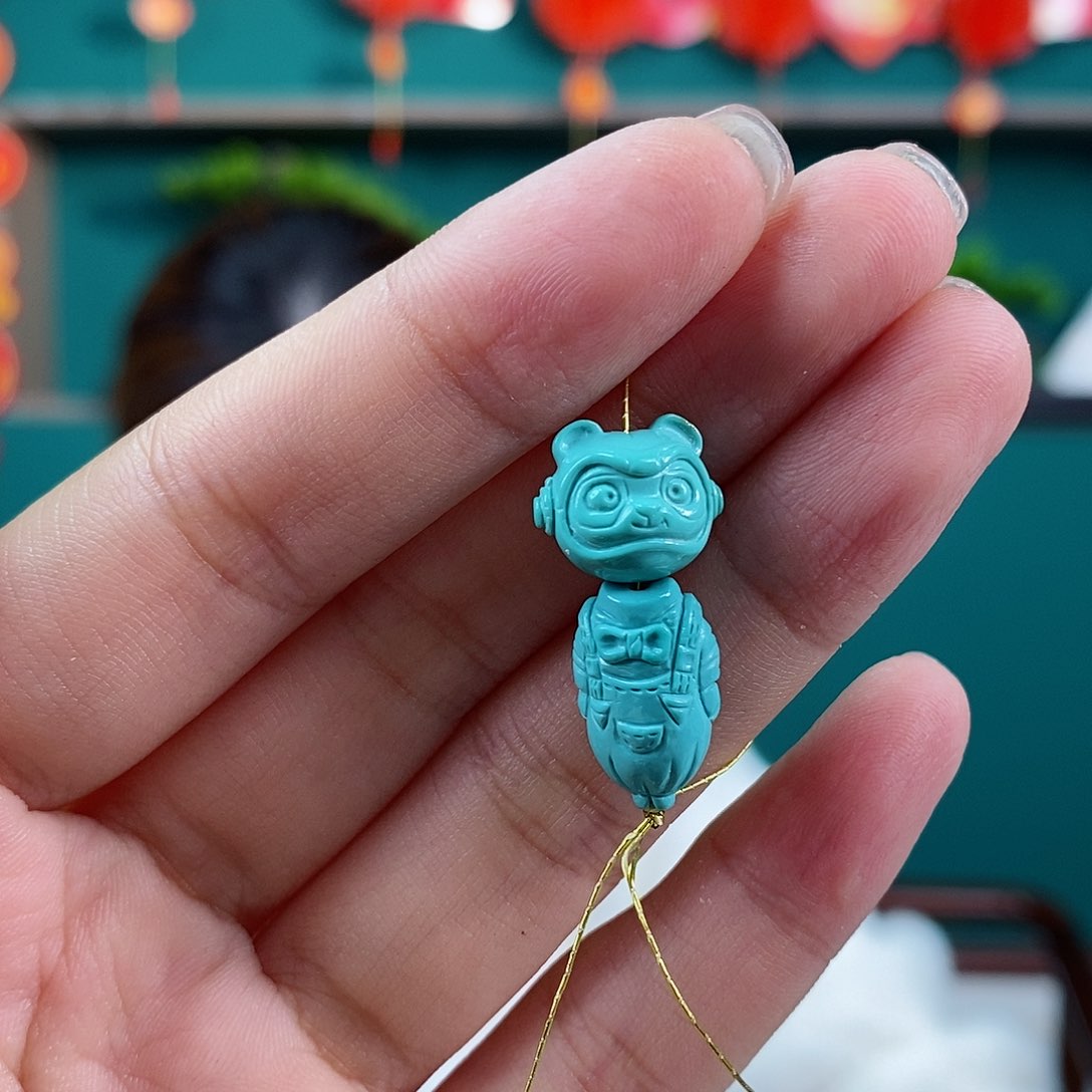 绿松石珠宝奇石未镶嵌