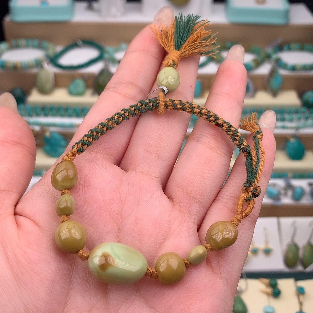 绿松石未镶嵌手链