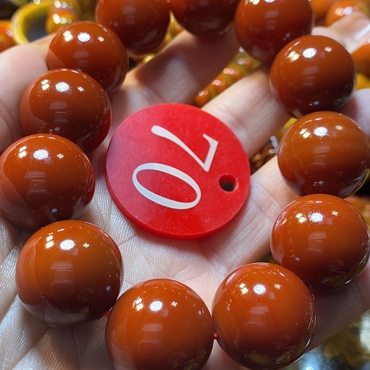 严***哥玛瑙/玉髓未镶嵌手链