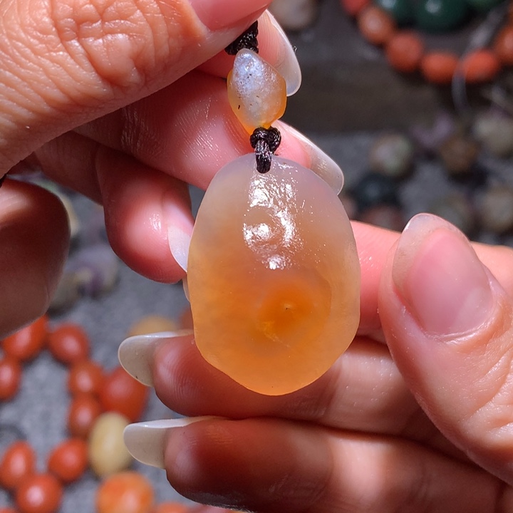 未镶嵌玛瑙/玉髓珠宝半成品