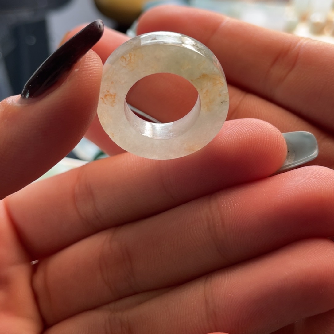 定制翡翠未镶嵌戒指