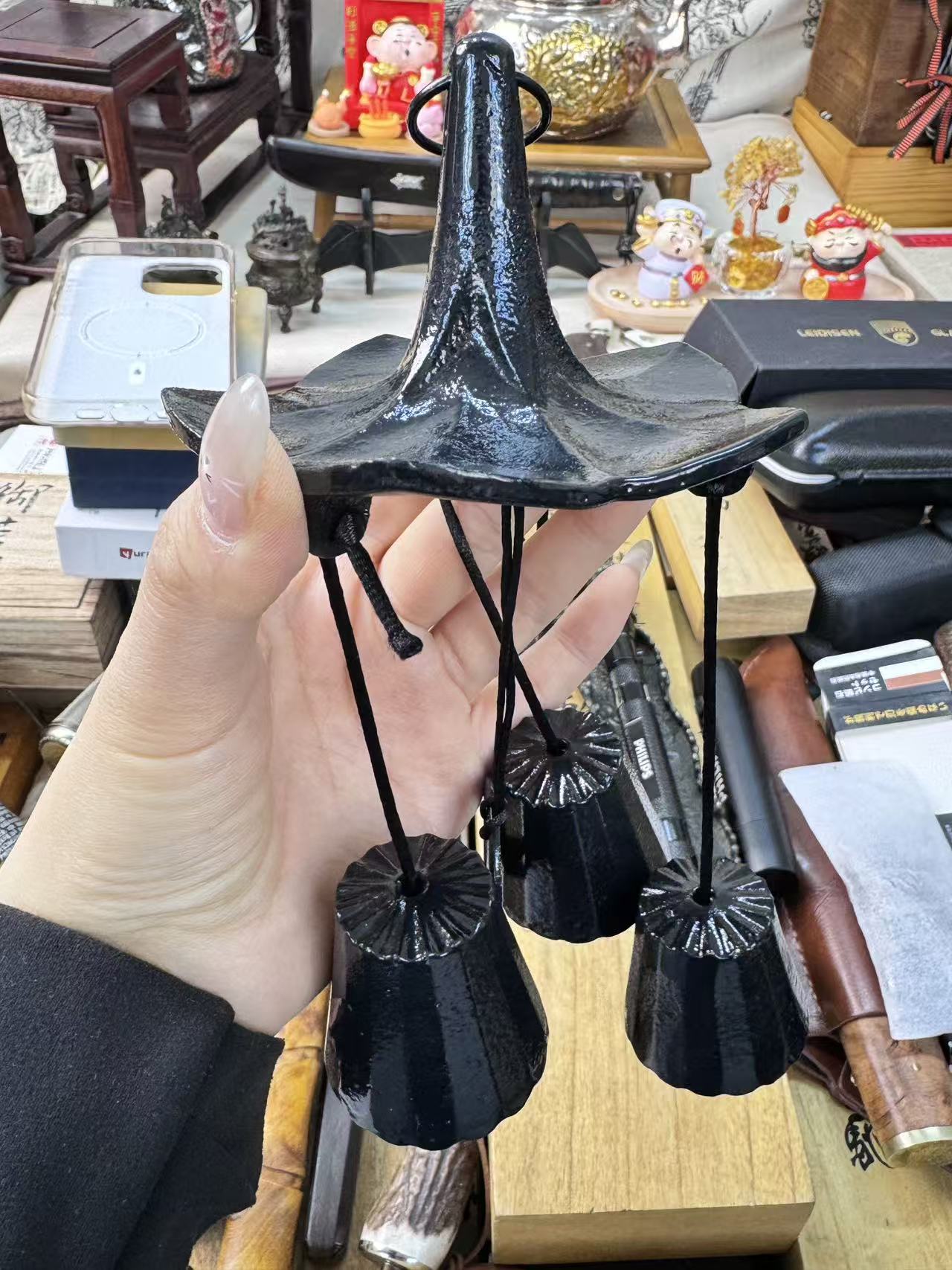 A铸铁风铃民宿阳台户外庭院露营天幕露营花风铃012