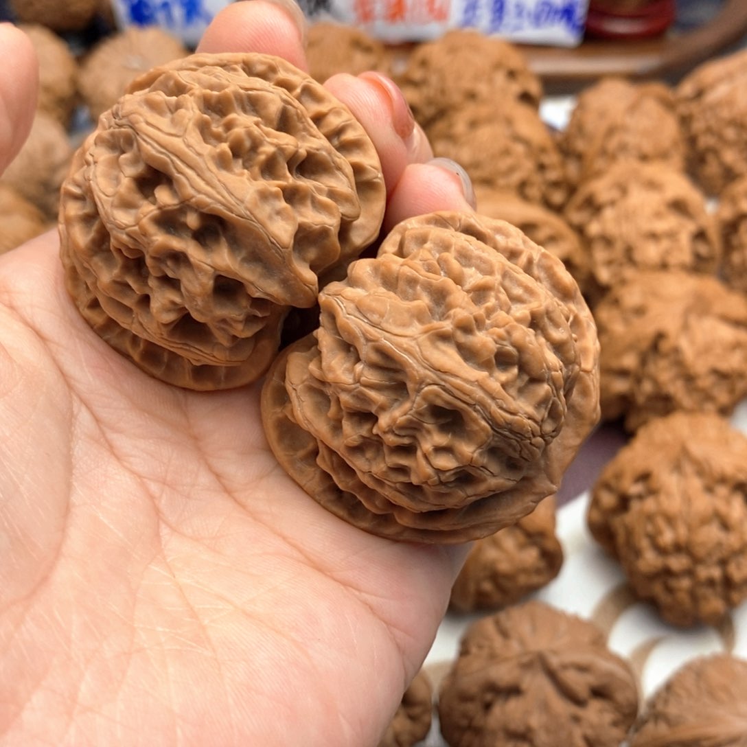 【闪购商品】文玩核桃把件沭****蹈62号苹果园