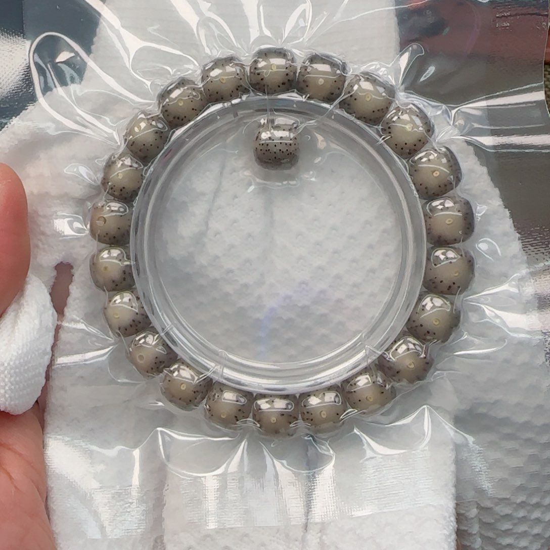 星月菩提手串白冰糖月朗星稀10.5*9.5