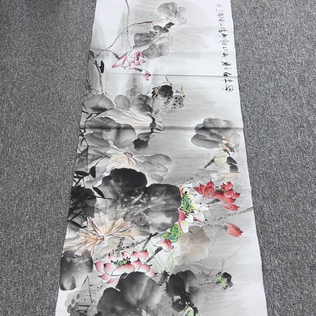 国画纯手绘字画宣纸