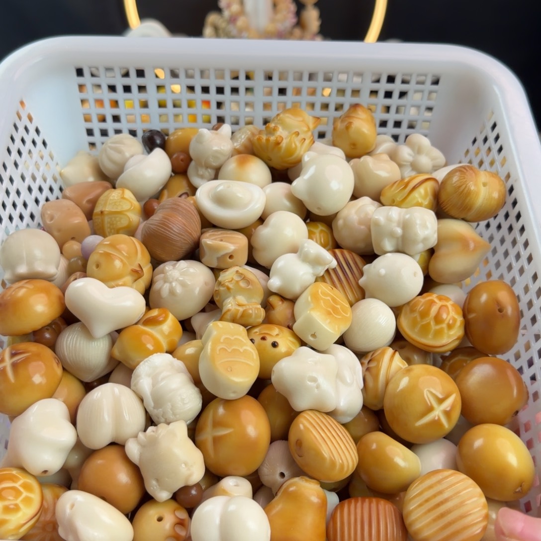 菩提根/象牙果手串微瑕牙果大尺寸200颗批发不售后