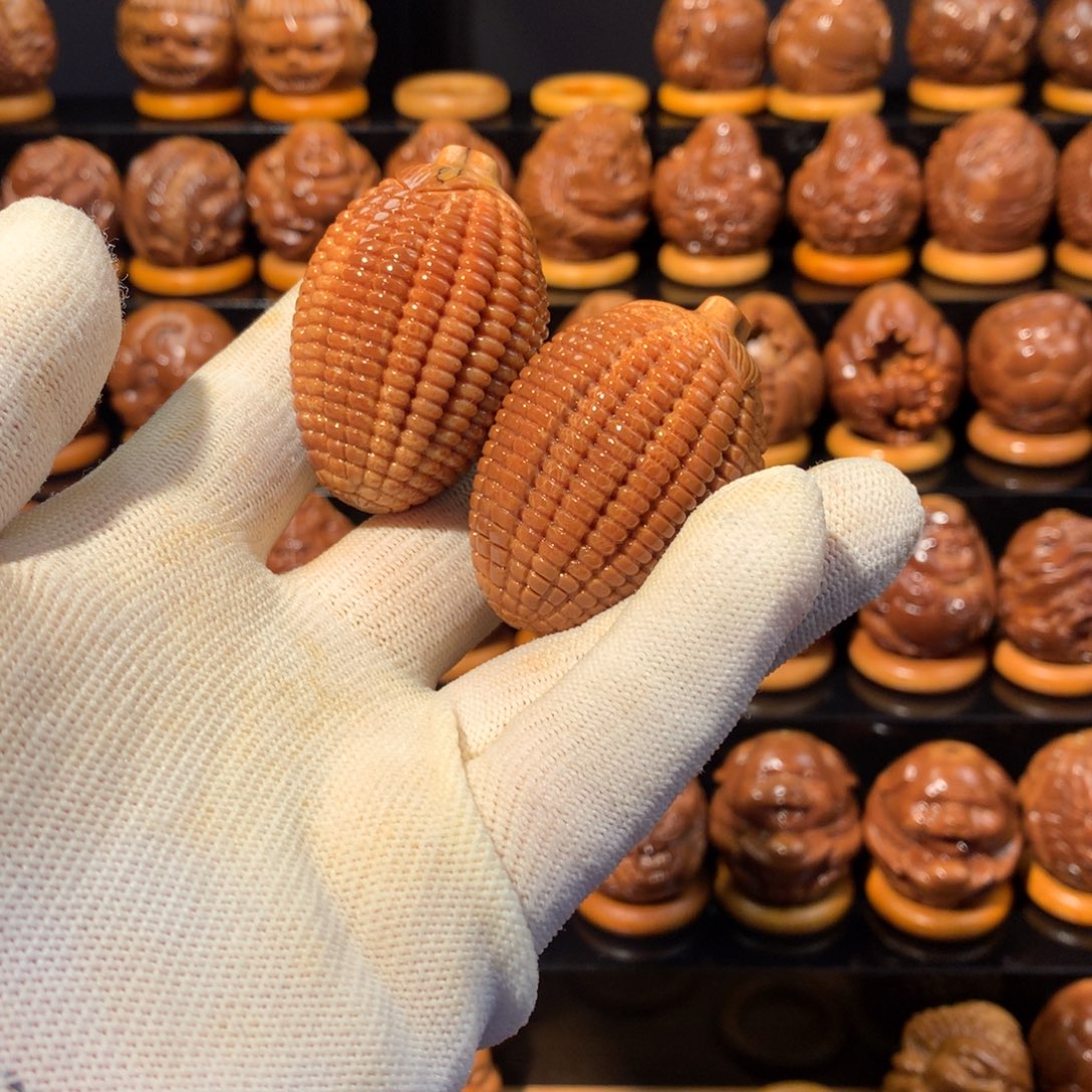 A***伙橄榄核手串/手链玉米