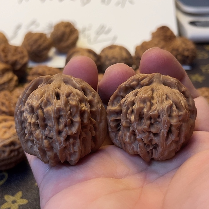 悲***豆吊坠文玩核桃楼子