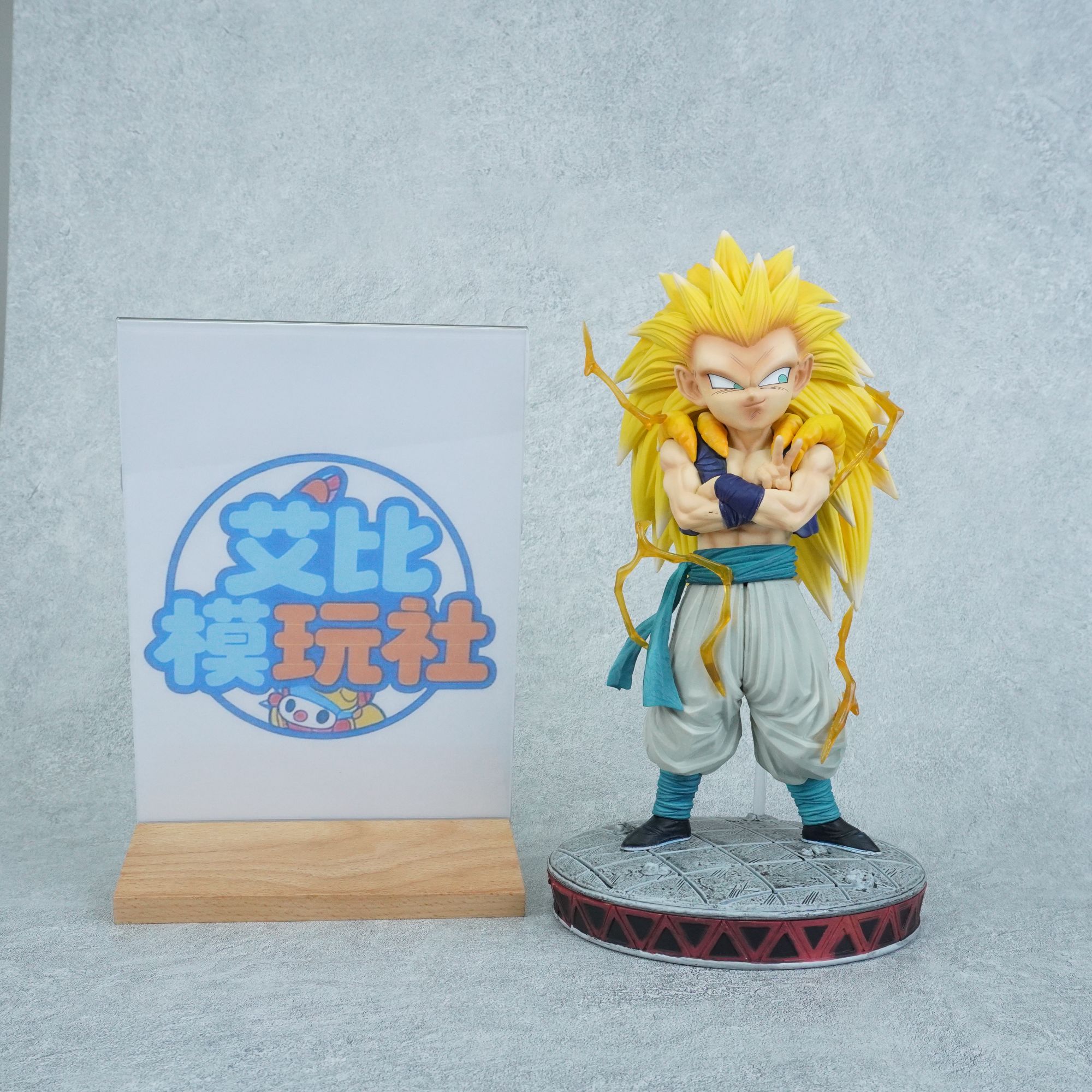 【LK一厂】高25CM 超三/超赛 悟天克斯 七龙珠 超级赛亚人 手办GK