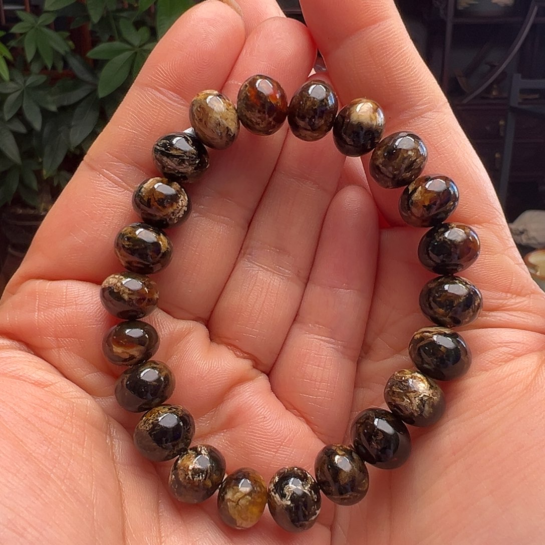 琥珀未镶嵌裸石抚顺琥珀10178十