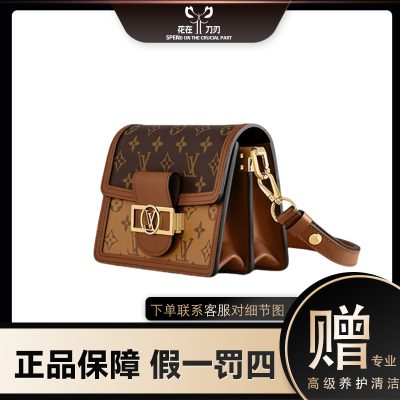 99新 LouisVuitton/路易威登 【大牌专属】达芙妮小号拼色单肩包
