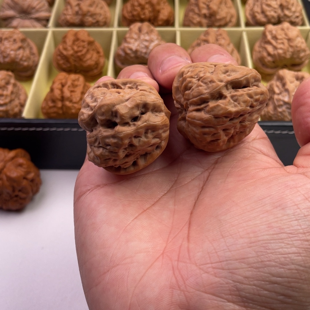 吊坠文玩核桃36蛤蟆0953