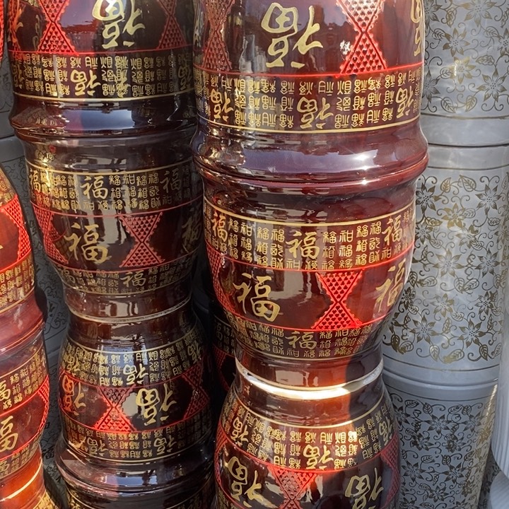 低腰棕百福缸特大号口39/40