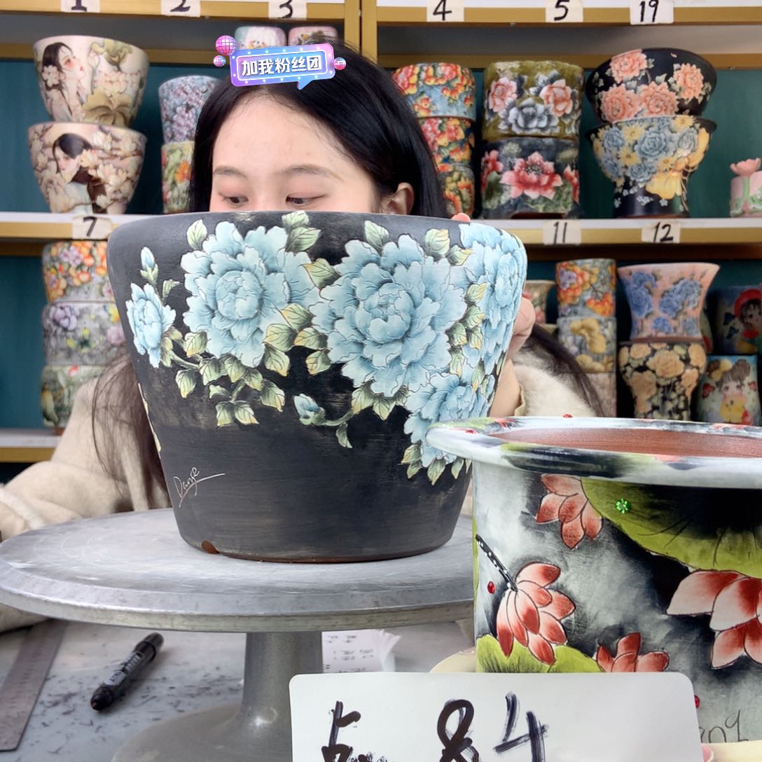 罐景德镇手工瑕疵310