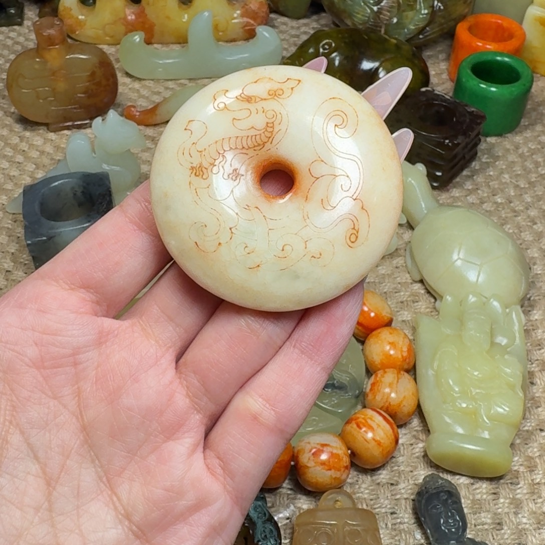 吊坠白玉菩提挂件