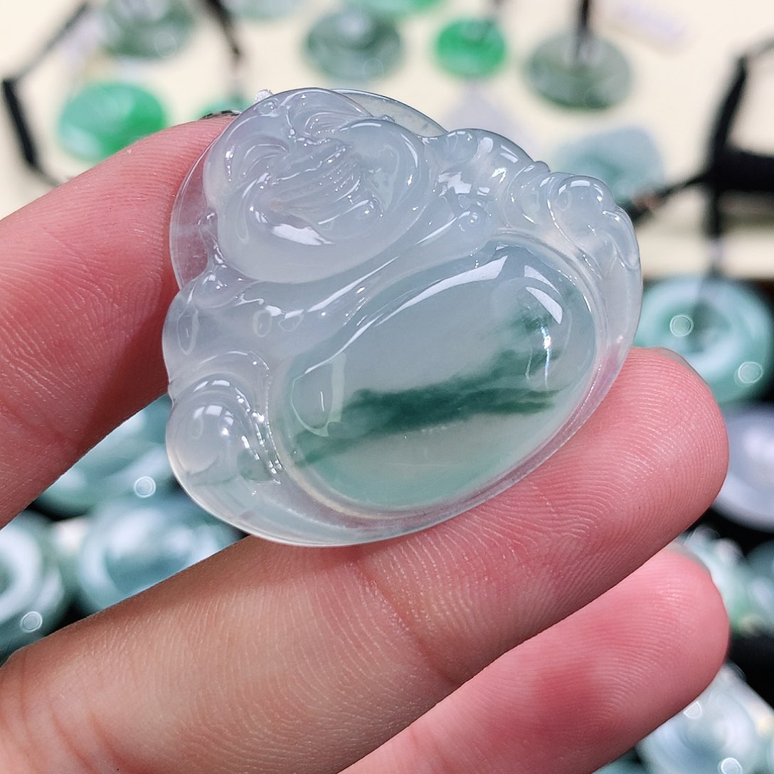 翡翠未镶嵌颈饰翡翠32.5-36.6-5.7