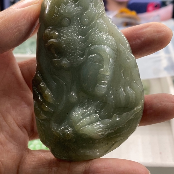 翡翠吊坠(不含链)未镶嵌粗**饭860