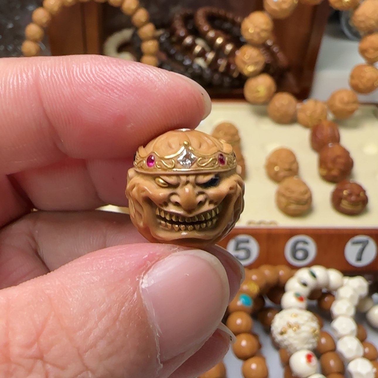 【闪购商品】猴头核桃吊坠?***?僧皇