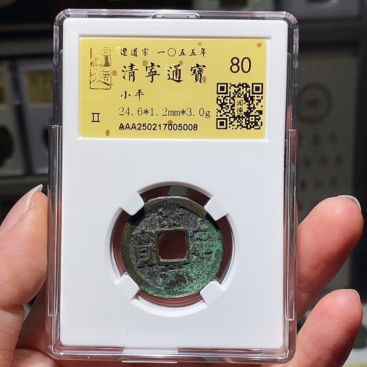 铜瀚海文物A清宁通宝5008