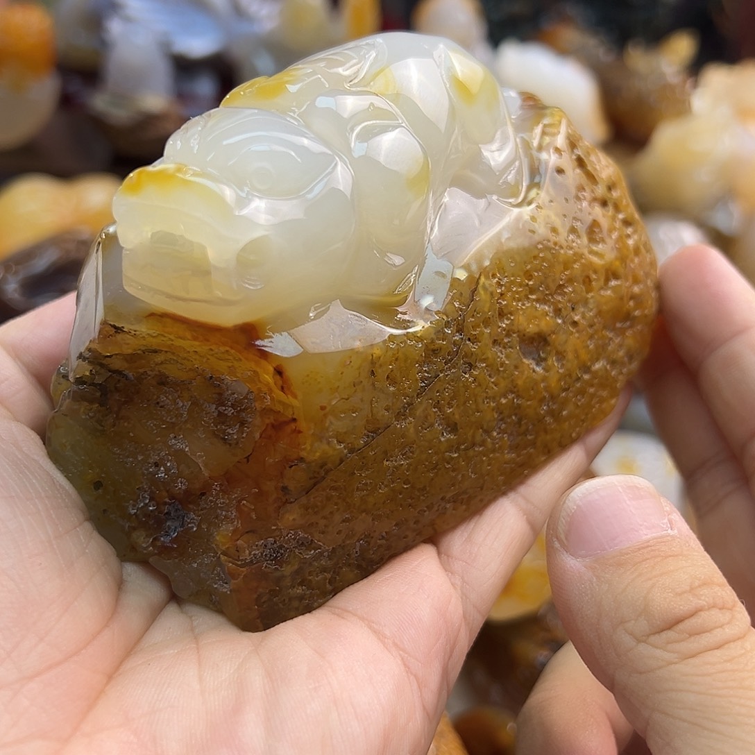 玛瑙/玉髓未镶嵌颈饰