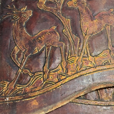 青***韵木雕木头木头2片30