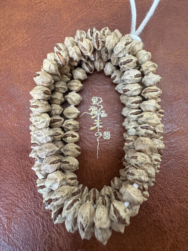 尺寸7左右横打柏香籽脖挂