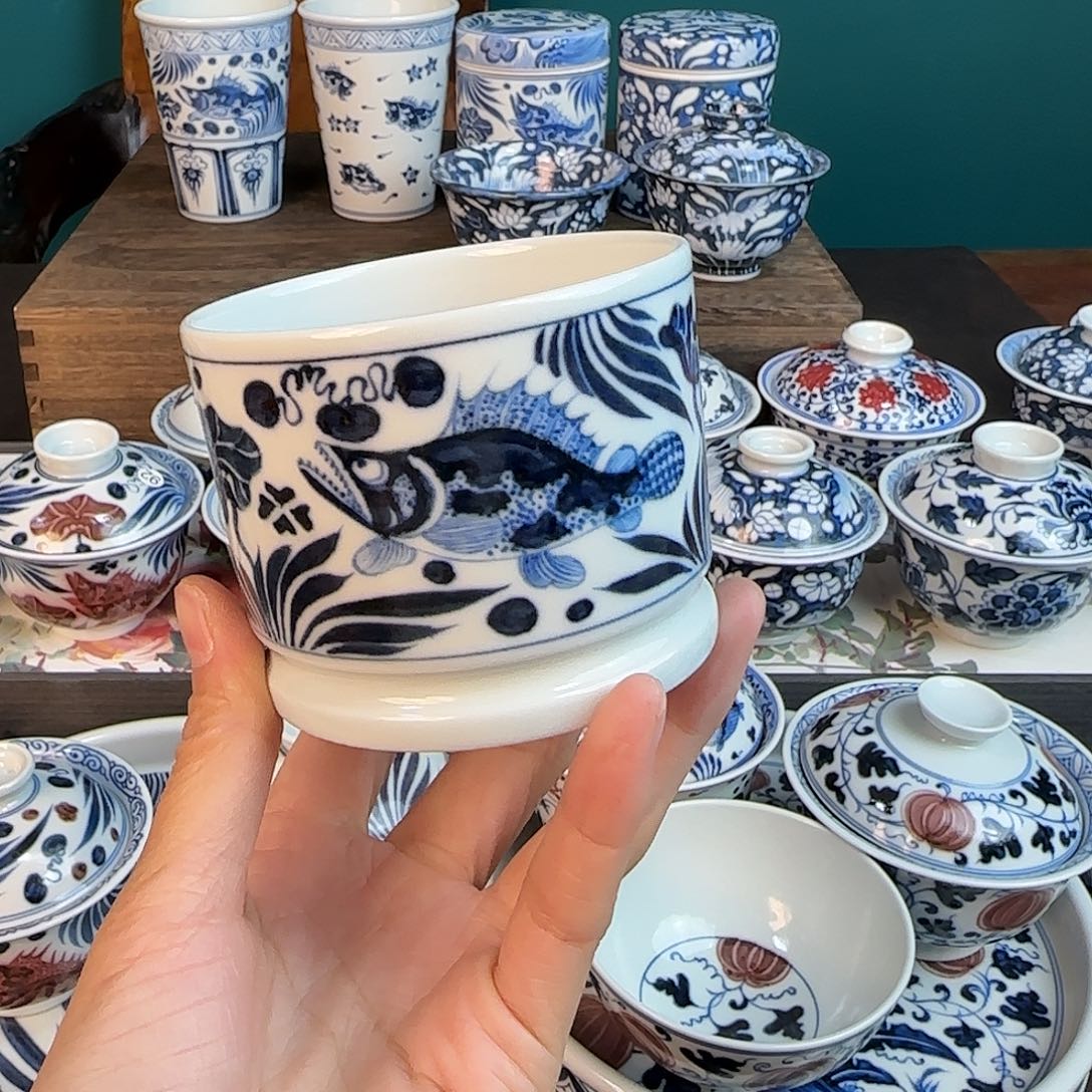 景德镇景德镇手工手绘茶器