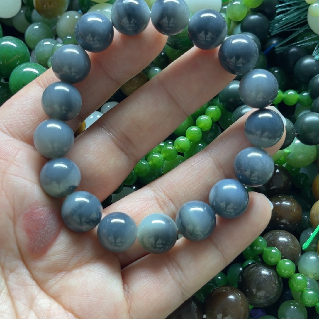 和田玉手链未镶嵌