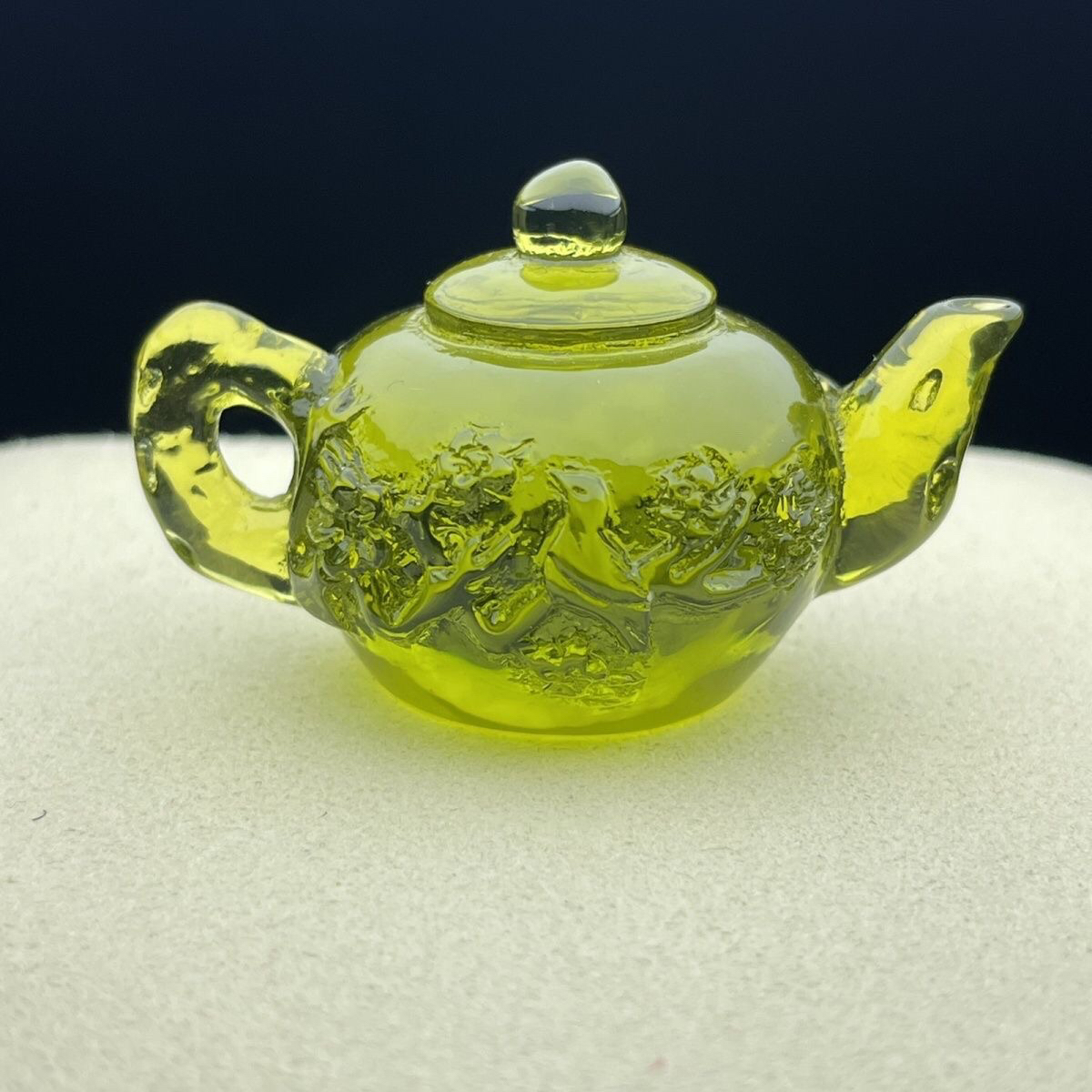 A506蓝色把把壶一个