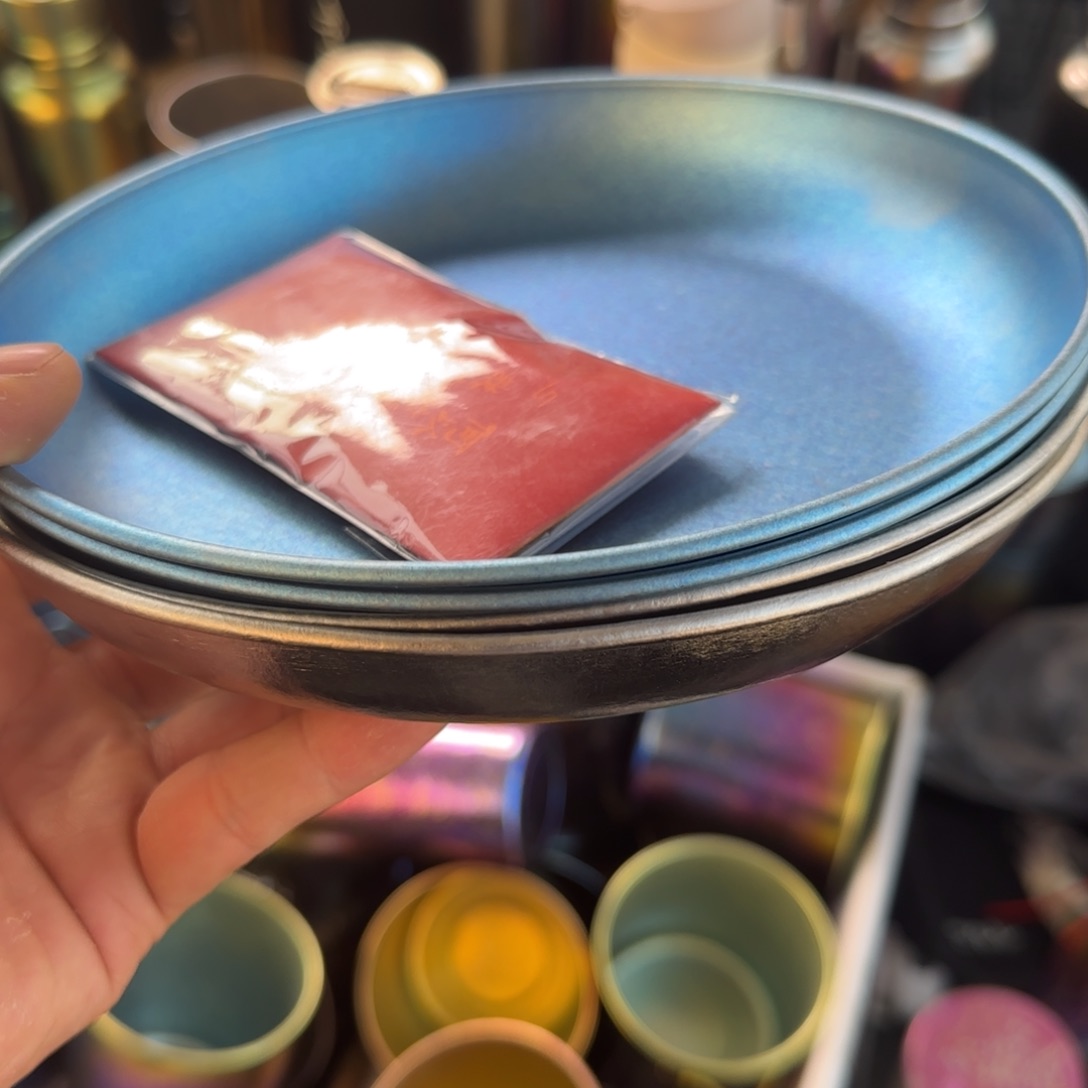 金属四个大盘加书签福利微瑕