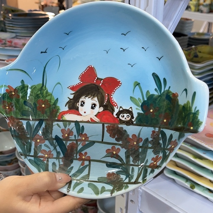 陶景德镇釉下手绘陶瓷 