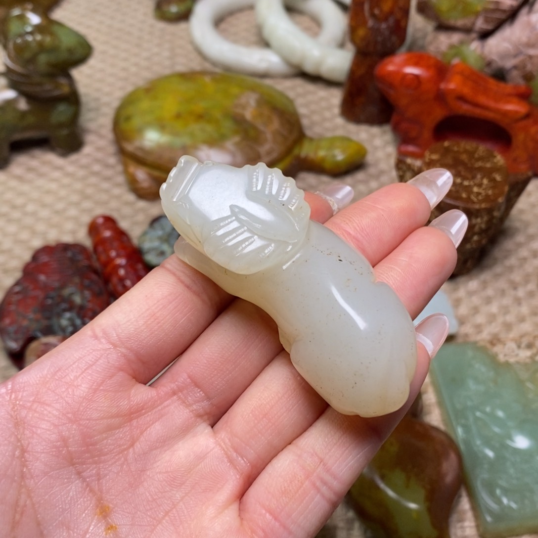 白玉菩提吊坠白玉菩提白玉菩提摆件