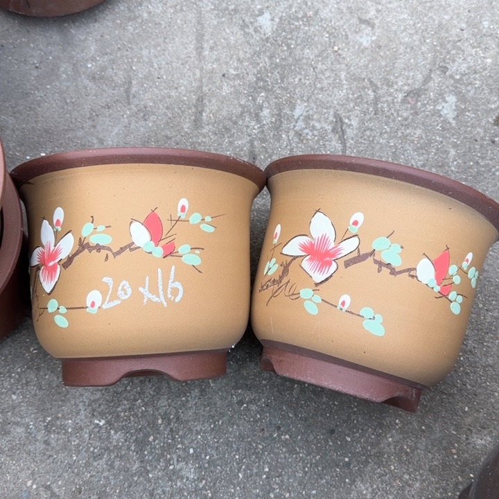 紫砂花盆特价清仓