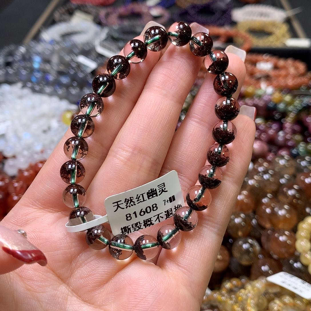 水晶手链未镶嵌，