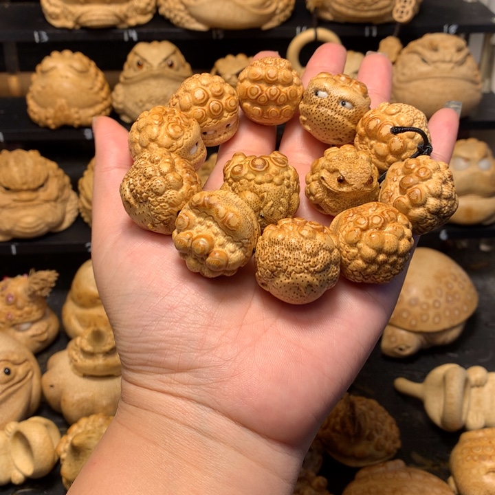甲***虫竹竹根雕一物一拍3款