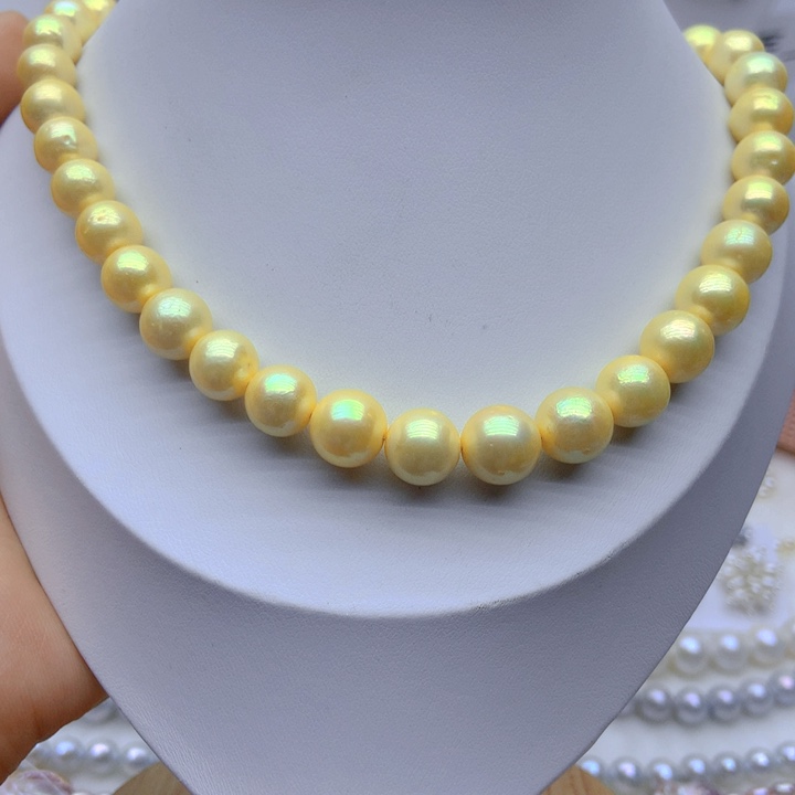 淡水珍珠颈饰未镶嵌酥*饼