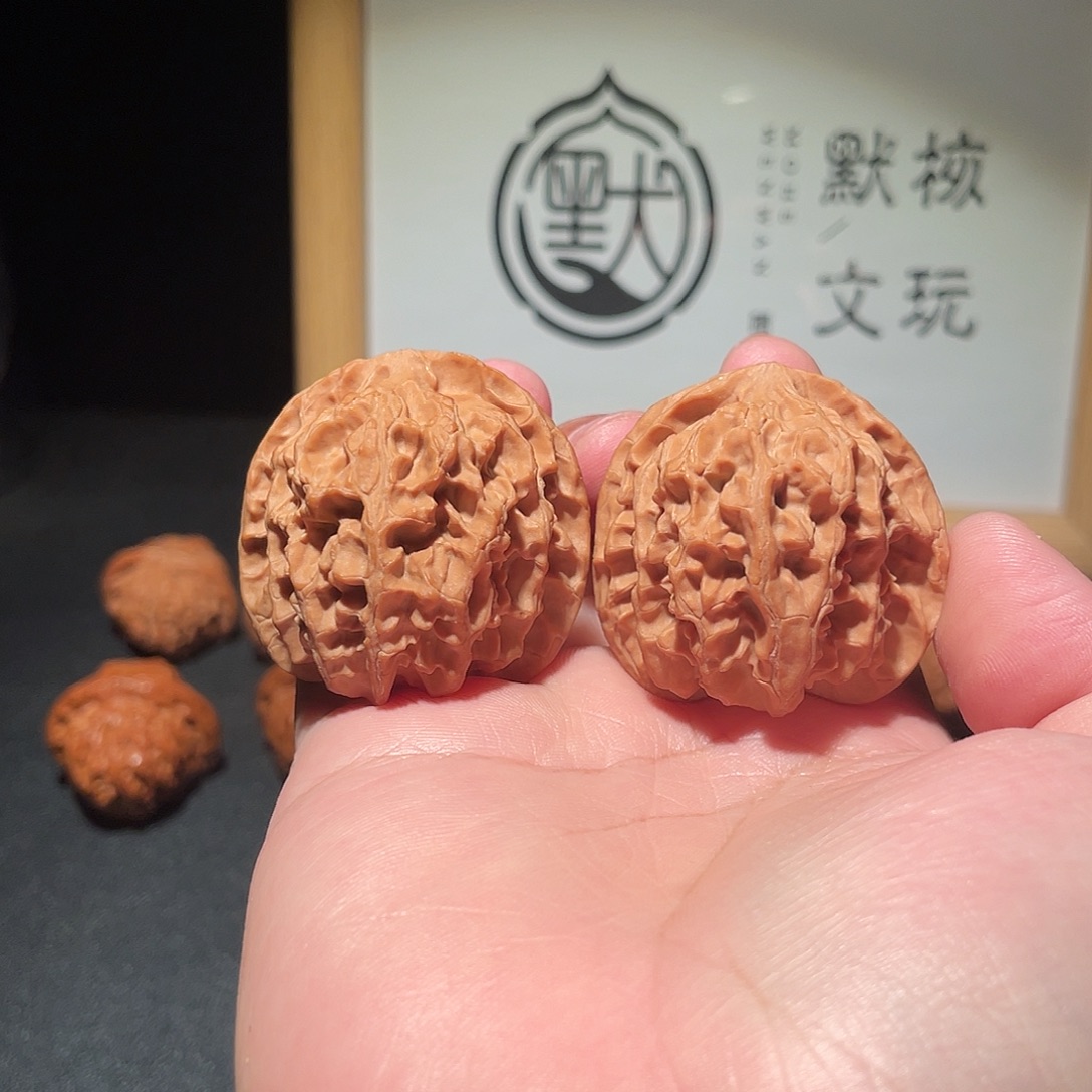 吊坠文玩核桃41全品苹果园