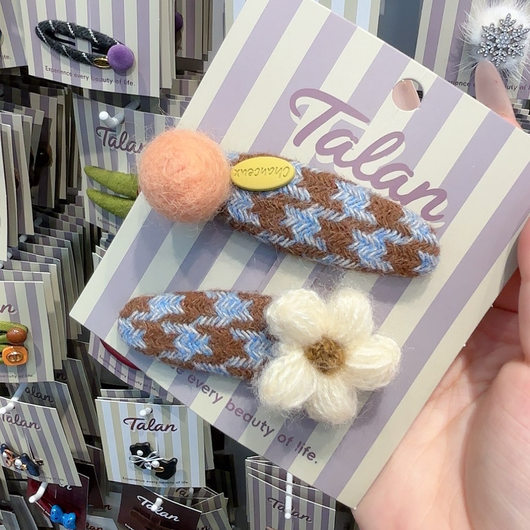 布艺铁合金发饰发夹