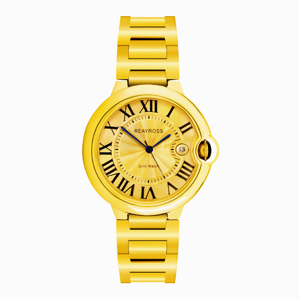 【光气球】钢带/REAYROSS/全自动机械经典气质时尚百搭金表 蒲