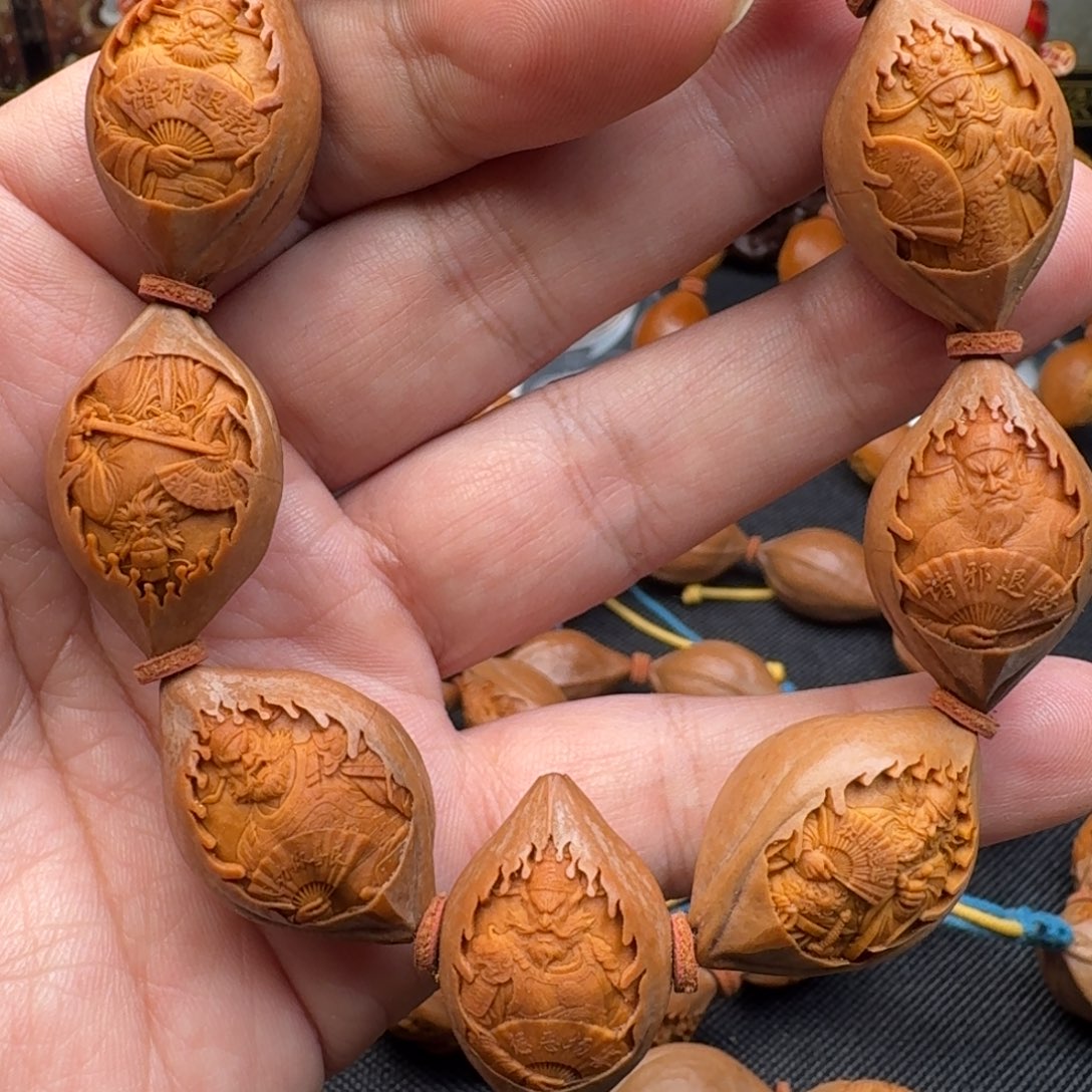 凝***.橄榄核手串/手链钟馗