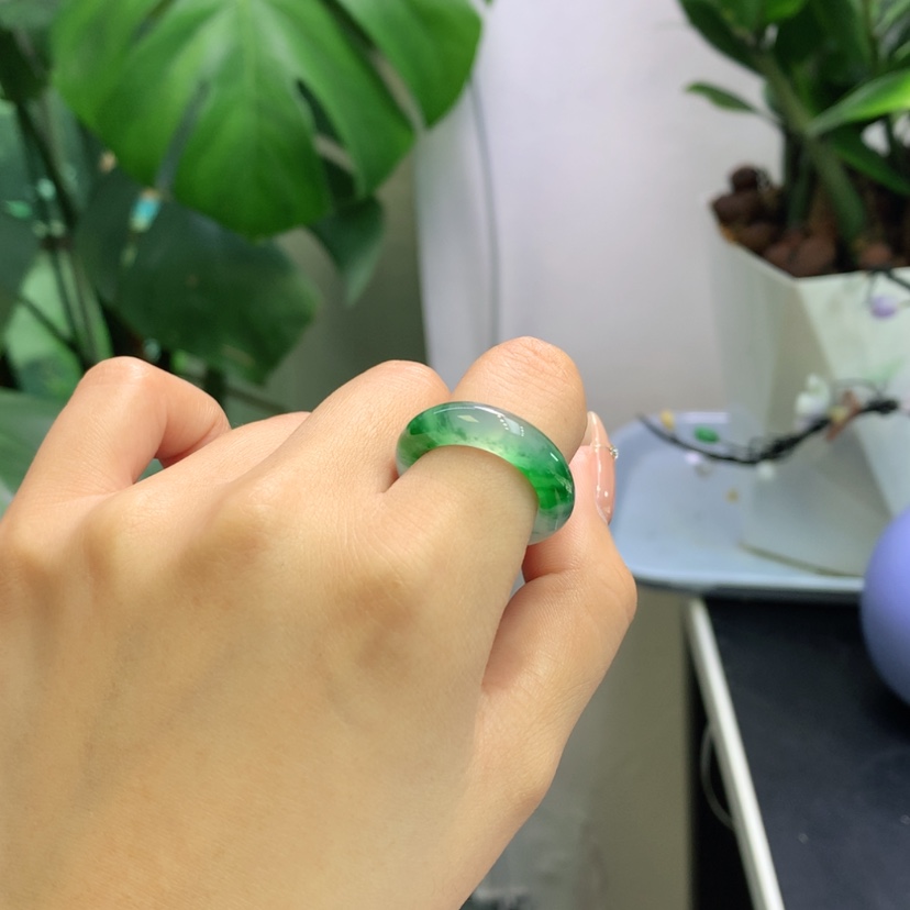 【闪购商品】翡翠戒指未镶嵌13号