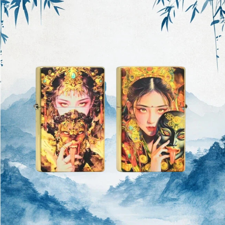 EIFFEL埃菲尔原铜扎基拉姆8888/2025打火机节日礼物送男友 无油gz