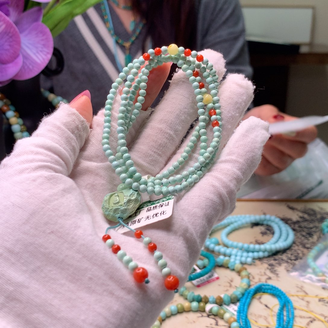 绿松石未镶嵌配饰