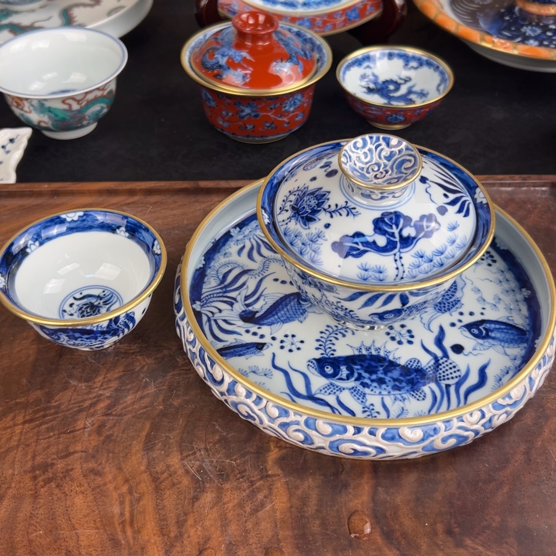 景德镇纯手工陶瓷瑕