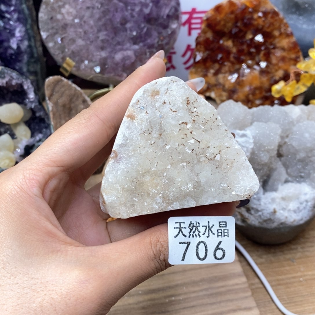 未镶嵌珠宝半成品水晶706