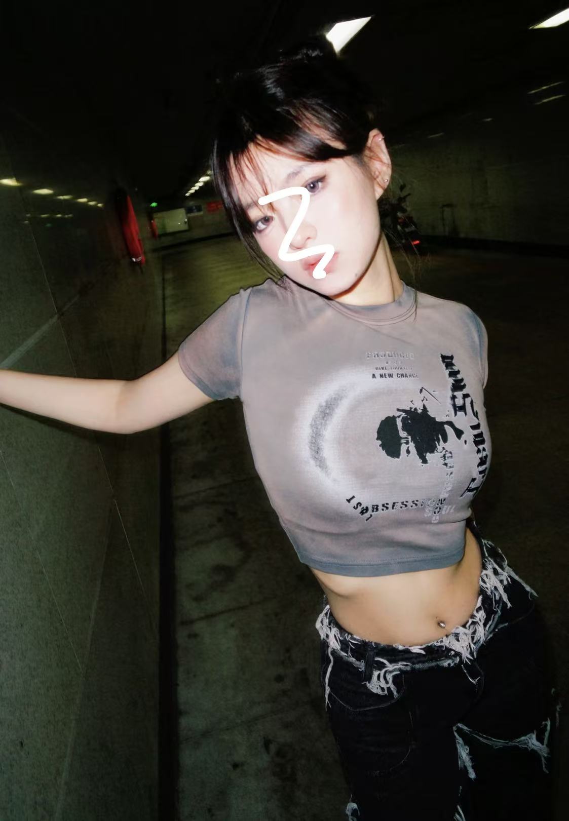 做旧脏脏  CO短袖