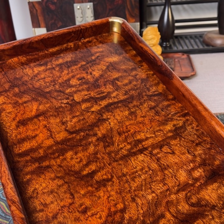 贡木茶盘收纳盘31✖️21