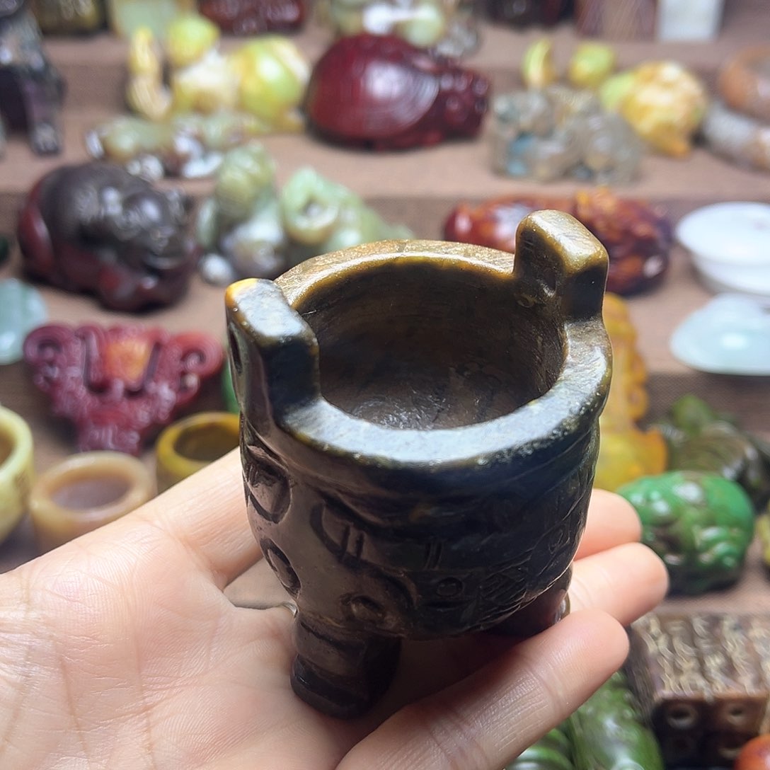 白玉菩提吊坠49。。