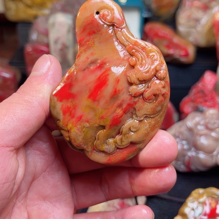 昌化石昌化鸡血石