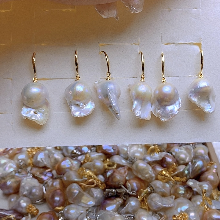 淡水珍珠未镶嵌颈饰783